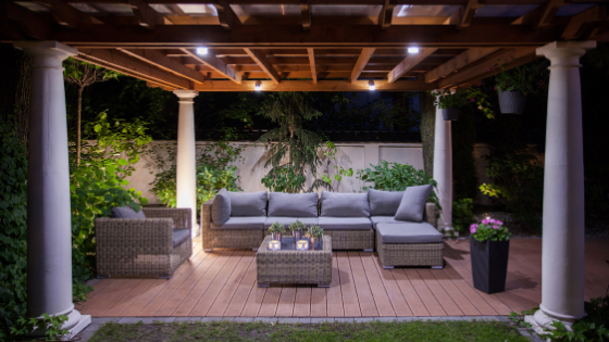 landscape-lighting-around-backyard-patio-gazebo